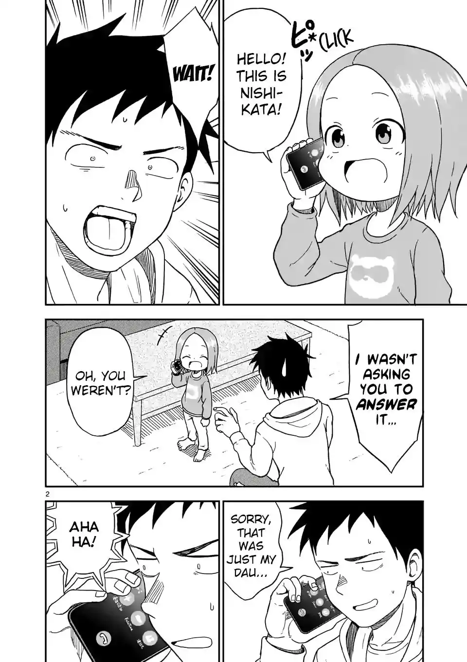 Karakai Jouzu no (Moto) Takagi-san Chapter 86 2